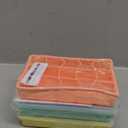 Reespring Silicone Ice Cube Tray, Ice Tray for Freezer with Lid, 3 Pack Ice Cube Trays for Freezer with 45 Flexible Easy Release Ice Trays