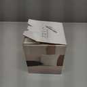 FUTEI Pink Throw Pillow Covers Set of 2, 18x18 Inch Soft Faux Rabbit Fur Striped Texture Cushion Cases, Modern Decorative Couch Pillows for Living Room Bed