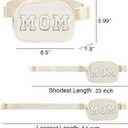 Lamyba Mom Gifts,Mothers Day Gifts for Mom from Daughter/Son,Waterproof & Adjustable Strap Fanny Pack/Crossbody Bag for Mom, New Mom/Boy Mom Gifts,Baseball Mom Accessories,Sports Mom Must Haves