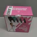 Resistance Bands with Handles for Women, 5 Level Exercise Bands Workout Bands for Physical Therapy, Yoga, Pilates, Door Anchor, Storage Pouch