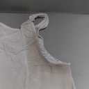 Mens Compression Shirt Slimming Body Shaper Vest Workout Tank Tops Abs Abdomen Undershirts (Large, White)