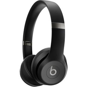 Beats Solo 4 - Wireless On-Ear Bluetooth Headphones, Up to 50-Hour Battery Life, Ultra-Lightweight Comfort, Powerful and Balanced Sound, Apple & Android Compatible - Matte Black