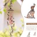 Dog Wind Chimes for Outside, 35 Metal Dog WindChimes Gifts for Women/Men, Decoration for Outdoor, Home, Garden, Patio, Backyard