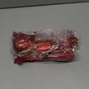 Giegxin 2 Pcs Large Red Lighted Christmas Bows with Lights for Wreath and Tree Topper, 18x F10 Inch Pre Lit Red Wreath Bow Light up for Christmas Decorations for Front Door Windows Outdoor Indoor