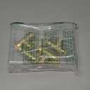 HQMPC 3/4" Pex Tee Push Fit Plumbing Fitting, Brass, 4pcs, Push-to-Connect, UPC Certified