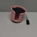 Upgraded Car Cup Holder Expander Adapter with Offset Adjustable Base, Compatible with Yeti 14/24/36/46oz Ramblers, Hydro Flasks 32/40oz, Other Large Bottles Mugs in 3.5"-4.0", Pink 1 Pack