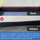 COUKIU Flexible Wall Base Moulding Trim, Peel and Stick Rubber Baseboard Molding, 4 Inch x 16.4 Feet Self-Adhesive Vinyl Wall Base Cove Base (Grey) (Gray)