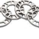 1/2 inches(12mm) Universal Wheel Spacers Adapters Fit Most 4 & 5 Lug Vehicle, 4x100 4x108 4x110 4x112 4x114.3 4x120 4x4.5 5x100 5x108 5x110 5x112 5x114.3 5x120 5x4.5
