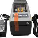 ZEBRA ZD410 Direct Thermal Only Desktop Printer - Ethernet, Bluetooth, USB and USB Host Connectivity, 2"" Print Width, 203 DPI, ZD41022-D01E00EZ- , Monochrome