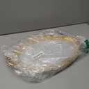 Sooyee Decorative Tray - Gold Mirror Tray for Bathroom Vanity, Dessert & Coffee Table, Home Decor with Handle (14" x 9.8" x 1.1")