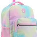 J World Sunrise Kids Rolling Backpack with Wheels for Girls Boys, Roller Bookbag for School, 18 x 13 x 9 Inches, Aurora