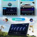 4G+64G Android 15 Car Stereo for Ford Fusion 2013-2019/Ford Mondeo, Rimoody Car Radio Wireless CarPlay Android Auto, GPS WiFi, IPS Touch Screen, Bluetooth FM/RDS 32-Band EQ DSP SWC + Backup Camera