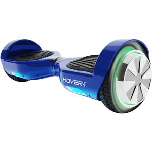 Hover-1 Ultra Electric Self Balancing Scooter with 9MPH Top Speed, 9 Mile Range, 400W Motor, Long Lasting Li-Ion Battery, 5HR Full Charge, Rider Modes: Beginner to Expert (Blue)