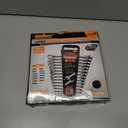 HORUSDY 13-Piece Sturdy Ratcheting Wrench Set | Metric Sizes 619mm | Max Torque Ratchet Combination Wrenches Set with Storage Rack | 72-Tooth | Chrome Vanadium Steel