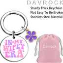 Wifey Gifts In My Wifey Era Keychain from Husband Wedding Anniversary for Women Birthday Gifts Ideas Mothers Day Christmas Gift for Her Gift for Wife Keychain