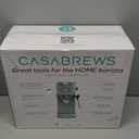 CASABREWS CM5418 Espresso Machine 20 Bar, Cappuccino Machine with Milk Frother Steam Wand, Stainless Steel Espresso Coffee Machine, Gift for Grandma or Wife, Gift for Girlfriend, Pastel Green