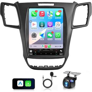 Car Radio for Acura RDX 2013-2018 Upgrade Stereo Replacement with CarPlay 10.4 inch Touch Screen Android Auto Bluetooth GPS WiFi SWC Backup Camera 8Core 4+64G