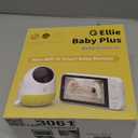 Ellie Baby Pro 5" Monitor with 2.5K FHD Camera, Night Vision, 2-Way Audio, Pan-Tilt-Zoom, Crib & Wall Mount All Inside, No WiFi, No Subscription, with APP