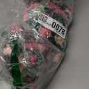 Syhonic 4pcs Artificial Flower Garland Fake Rose Vines Pink Rose Hanging Garland Silk Flower Ivy for Home Wedding Hotel Office Garden Arch Craft Art Dcor 8.2ft / pcs