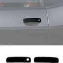 Voodonala for Challenger Door Handle Cover Trim Embellishment Fit for 2012-2025 Dodge Challenger Exterior Accessories 2pcs Black