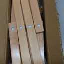 SCUNDA Expandable Hat Rack for Wall, Colorful Wall Hook for Coat/Mug/Baseball Cap, 2 Packs Hat Holder for Girls or Boys Room, Kids Room, Natural 2.5"D x 3"W x 13.6"H