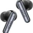 EarFun Air Pro 4i Noise Cancelling Wireless Earbuds, Hi-Res Sound with LDAC, 6 Mics AI ENC Clear Call, 40H Playtime, Multipoint Connection, Surround Sound, Bluetooth 5.4 Earbuds, Wireless Charging