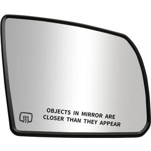 Passenger Right Side Mirror Replacement for Toyota Sequoia 2008-2017, for Tundra 2007 2008 2009 2010 2011 2012 2013 2014 2015 2016 2017 2018 2019 2020- Rearview Mirrors Glass with Heated