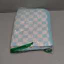 FRESHMINT Printed Dish Drying Mats for Kitchen Counter 2 Pack Absorbent Reversible Drying Mats Microfiber Kitchen Countertop Protector Dishes Drying Pad Extra Large 18"x24" Dish Mat (Checkerboard Florals)