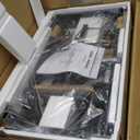 Portable Stand for Blackstone 17 & 22 Inch Griddle - Sturdy Outdoor Grill Table for Ooni Pizza Oven, Ninja Woodfire Grills, Foldable Grill Cart w/Wheels, Gas Tank Mount & Storage Shelf