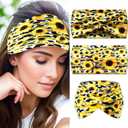 Fashionable Leopard Print Velvet Headband for Women, Comfortable Hair Band