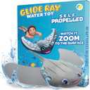 Swimming Pool Toys for Kids: Stingray Pool Torpedo Swim Toy - Self Propelled Water Toy Glides Underwater - Best Water Games & Outdoor Gifts for Boys & Girls - Diving Toys For Kids Ages 5 6 7 8 9 10 +