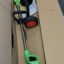 Cordless Weed Wacker Electric Weed Wacker Battery Powered with 21V Battery Operated Grass Trimmer 3 in 1 Weed Trimmer Grass Cutter Brush Cutter for Lawn Garden Pruning