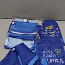 7 Pcs Hanukkah Hostess Present Hanukkah Apron Pot Holder Oven Mitts Kitchen Towels Set Chanukah Kitchen Accessories Hanukkah Cooking Gift for Women Men