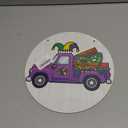 Mardi Gras Door Decorations,Mardi Gras Door Hanger,Masquerade Decorations,Fleur De Lis Mask Decor,New Orleans Brazi Carnival Wooden Wall Decor for Home Office Garden Party