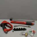 Tool Daily Deluxe Pressure Washer Gun, with Replacement Wand Extension, 5 Nozzle Tips, M22 Fitting, 40 Inch, 5000 PSI