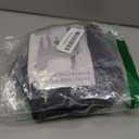 Dog Rear Leg Sleeve to Prevent Licking - Comfortable Recovery Sleeve for Back Hind Leg, Wound Recovery After Surgery for Torn ACL/CCL TPLO, Cone Alternative,Upgraded Threaded Opening (Black)