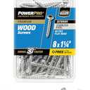 Power Pro Premium 305 Stainless Steel Wood Screws (#8 x 1-1/4")