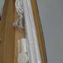 ZOCONE Tension Curtain Rod 51-148 Inch (4.25-12Ft), Extra Long Outdoor Tension Rod for Patio, Shower Curtain Rod No Drilling, Heavy Duty Tension Rod for Bathroom Window, Easy to Install, White