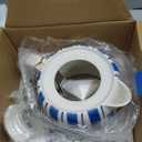 1.0-Liter Ceramic Electric Kettle, 1000W Rapid Boil, Tea Kettles Pot & Hot Water Boiler For Coffee & Tea, Teapot Auto Shut-Off, Boil-Dry Protection(A24)