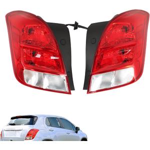 1 Pair Tail Light Assembly w/Blub Replacement for Trax 2013-2016 and Trax L-S 2017-2019 Left and Right Side Tail Lamp
