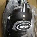 Adjustable Inline Skates for Kids and Teens Ages 4-16, All 8 Wheels of Inline Roller Skates Light Up, Safe and Fun Illuminating for Outdoor Indoor Sports (Large - Youth (4Y-7Y US), Black)