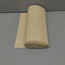 Art3d Natural Bamboo Wall Panel for Interior Wall Decor, Renewable Pole Wrap Wainscoting Paneling for Wall Ceiling Furniture Cabinet Office, 12 x 96 Inch - Raw