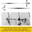 381091-00 circular saw guide Fits DC390K, DW936, DC300, DC310, DCS391B, DCS393, DC390B edge guide Cordless Circular Saw