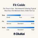 OLUKAI Ohana Men's Beach Sandals, Water Resistant Flip Flops, Arch Support & Comfort Fit, Lightweight & Durable, Enhanced Grip & Traction (Black)