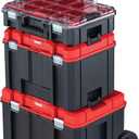 CRAFTSMAN VERSASTACK 17.126-in Metal Wheels Lockable Tool Box