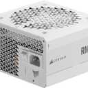 CORSAIR RM850e ATX 3.1 PCIe 5.1 Ready Fully Modular 850W Power Supply  12V-2x6 Cable Included, Cybenetics Gold Efficiency, 105C-Rated Capacitors, Modern Standby Mode  White
