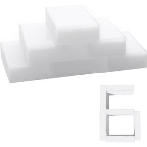 2 x Magic Melamine Sponge Eraser, 6Pack 2X Density Magic Cleaning Erasers in Bulk Extra Durable & Long Lasting, Multi-Functional Melamine Foam Sponges for Bathroom Window Shoes Kitchen