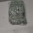 Water Bottle Carrier Bag with Strap, Water Bottle Purse with Phone Pocket 40oz for Walking Hiking (Antique Green)