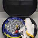 DEDC Snow Chains for SUV Tire Chains Compatible with Tesla Model Y Cars 1 Min Quick Fit Easy Chainsaw Reusable Universal Emergency Traction Chain Tire Width 235 245 255 265 275 - Set of 2 MS1521