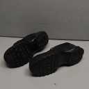 DYKHMILY Steel Toe Steel Toe Shoes for Women Steel Shoe Work Work Shoe Safety Safety Shoes Comfortable Lightweight Size 7 Woman/ 5.5, Black